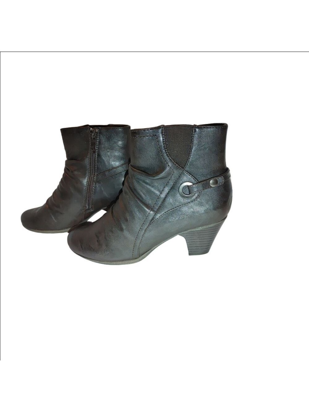 Patrizia Ruched Boots Size 38